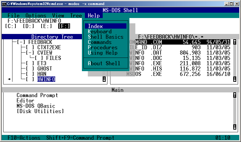 ms dos operating system download